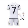 Real Madrid Vinicius Dětský fotbalový dres, Bílý, Polyesterový pro mládež