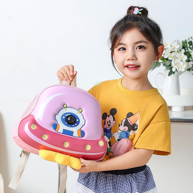 Astronaut Backpack Toddler With Led Light Waterproof Eva Schoolbag Fashion Gift