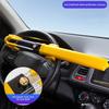 Car Steering Wheel Lock Anti-Theft Device, Steering Wheel Locks for Car SUV Easy Installation, Rubber Coating Handle