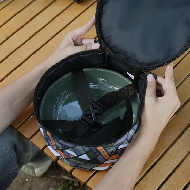 Outdoor Tableware Bag Plate Bag Camping Outdoor Dish Bag Picnics Plate Bag Tableware Container Camping Plate Organizers