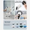 Telescopic Wireless Cleaning Brush Rechargeable Window Cleaner Electric Spin Scrubber  Household