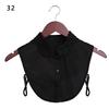 Classic Women Cotton Lace Fake Collar Vintage Detachable Clothes Accessories Lapel Blouse Top Shirt Collar False Collar DropShip