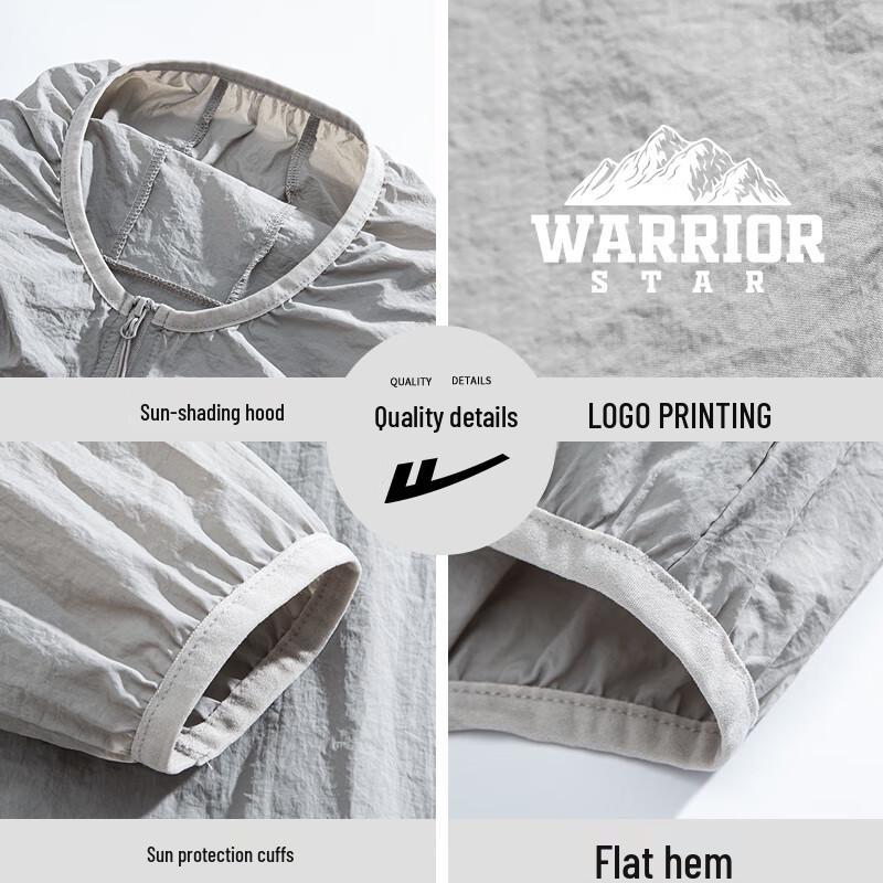 Warrior Men's UPF50+ Sun Protection Jacket