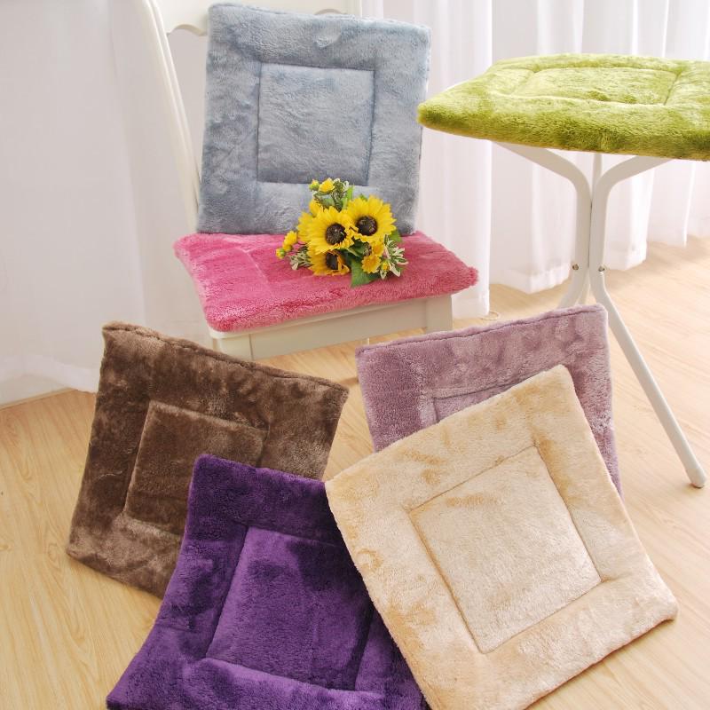 

Зимова потовщена офісна вельветова подушка на крісло, диван, подушка на обіднє крісло 40 * 40cm square