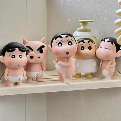 Crayon de Banho Shin Chan Decoração Fofa Acessórios para Lavatório do Banheiro Móveis Domésticos High End Pequeno e Único