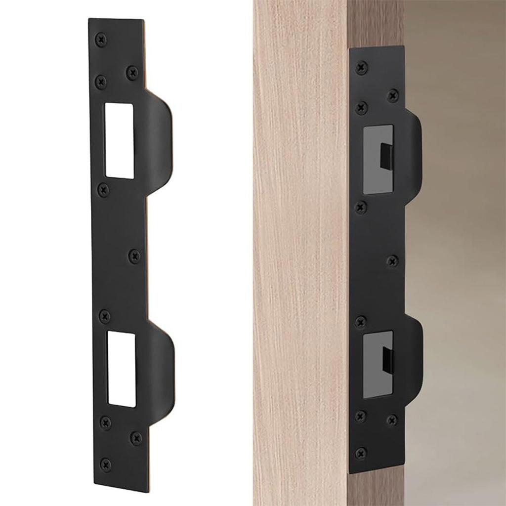 1pc Metal Plate Reinforcer, Double-hole Fastening Plate Used for Exterior and Interior Safety Plates