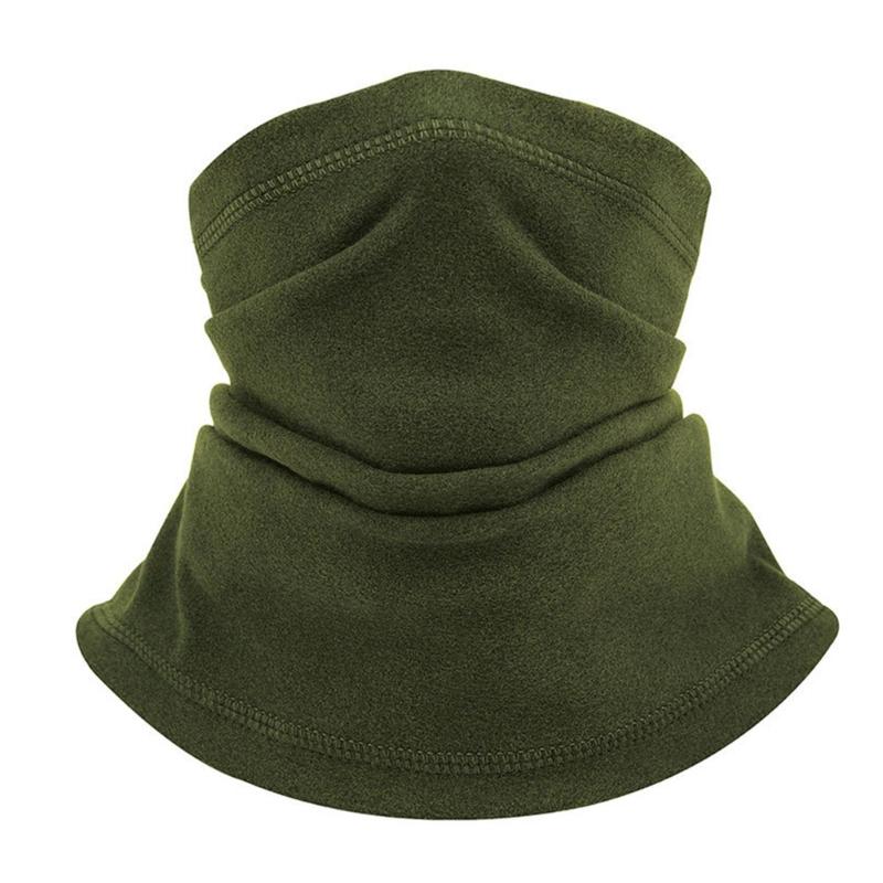 

Thick Face Cover Neck Tube Scarf Winter Ear Warmer Scarf Fleece Neck Warmer 1 армія зелений колір