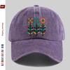 pc Vibrant Plant Pattern Printed Baseball Cap Casual Pattern Design Decor Hat Comfortable Lightweight Sun Hat with Adjustable