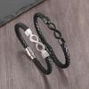 New High Quality Unlimited Symbol Bracelet Punk Style Men's Handstring Bracelet