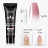 ROSALIND 15ml Γυαλιστερό Poly Nail Gel 6 χρωμάτων Quick Builder Extension UV λάμπα