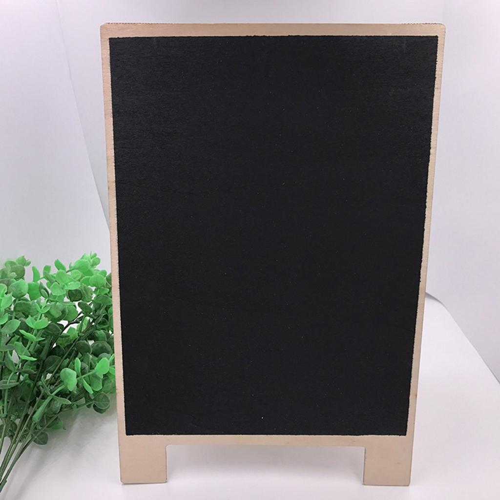 Art Wood Blackboard Blackboard Board Chalk Children Decor Easel Wooden 30*20CM Writing Kids Memo Board Rectangle