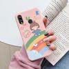 Für Huawei P20 2018 P20 Lite P 20 Pro Hülle Niedliche Cartoons Herz Katze Weiches Silikon Stoßfeste Handyhülle Für Huawei P20 Fundas