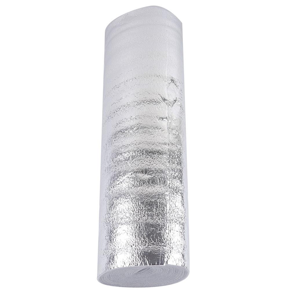10m X 0,5m X 3mm Reflektierende Folie Aluminiumfolie Heizungsisolierung Nagelneu