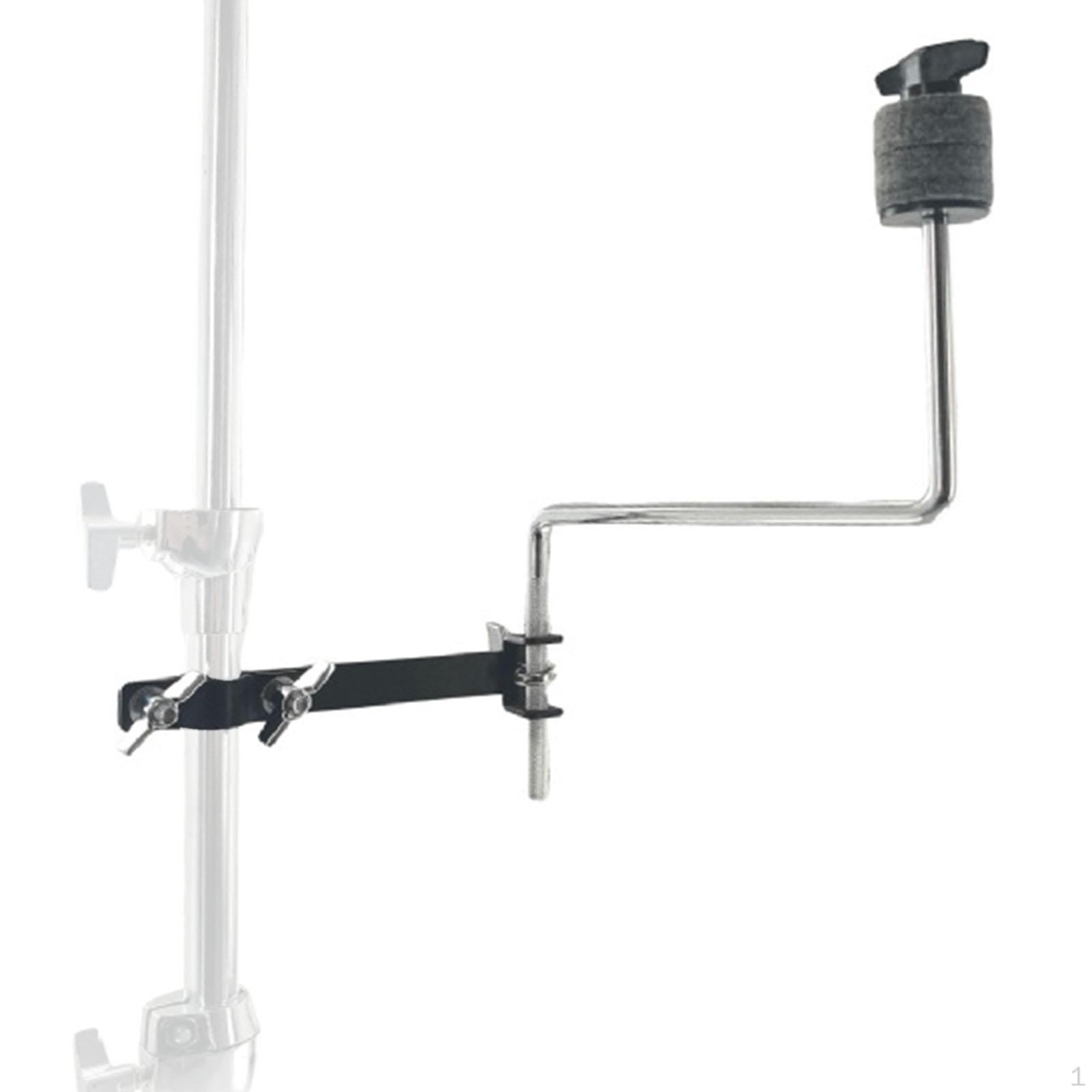

Cowbell Mount Drum Extension Stand Clamp Universal Easy to Install Instrument Accessories