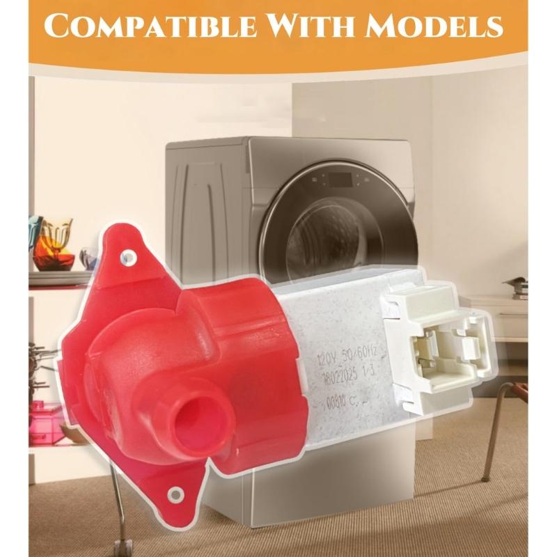 Water Inlet Valves Replacement W11688994 W11486360 Universal Washing Machine Inlet Valves Laundry Accessory Enduring