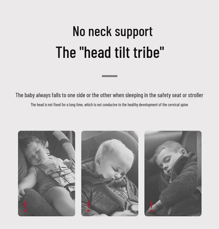 Baby Neck Support Pillow for Car Seats & Strollers