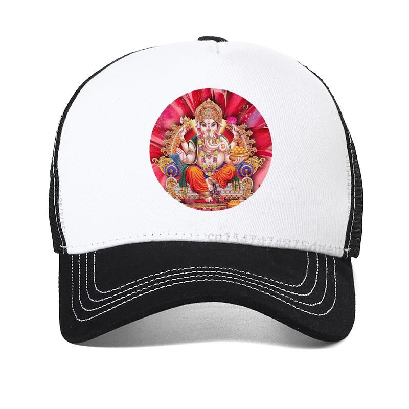 New Ganesha Fashion Casual hat Hindu God of Wisdom Baseball Cap 3D Printed Men Women Harajuku Hip hop hats
