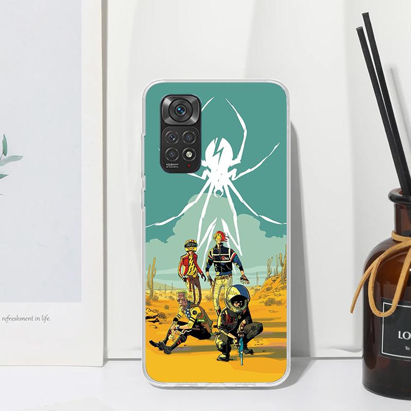 My Chemical Romance MCR Phone Case For Xiaomi Redmi Note 15 13 14S 14 Pro Plus 12S 11S 10S 12 11E 10 11T Art Fundas Back Cover R
