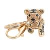 Tiger Schlüsselanhänger Dreidimensional Kleiner Tiger Strass Auto Schlüsselanhänger Damen Taschenanhänger