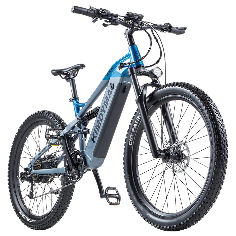 Elcykel Terräng KIMDYMA 27.5" 1000W Motor Vuxen Ebike 48V 20AH Max Räckvidd 160Km Last 150Kg K01