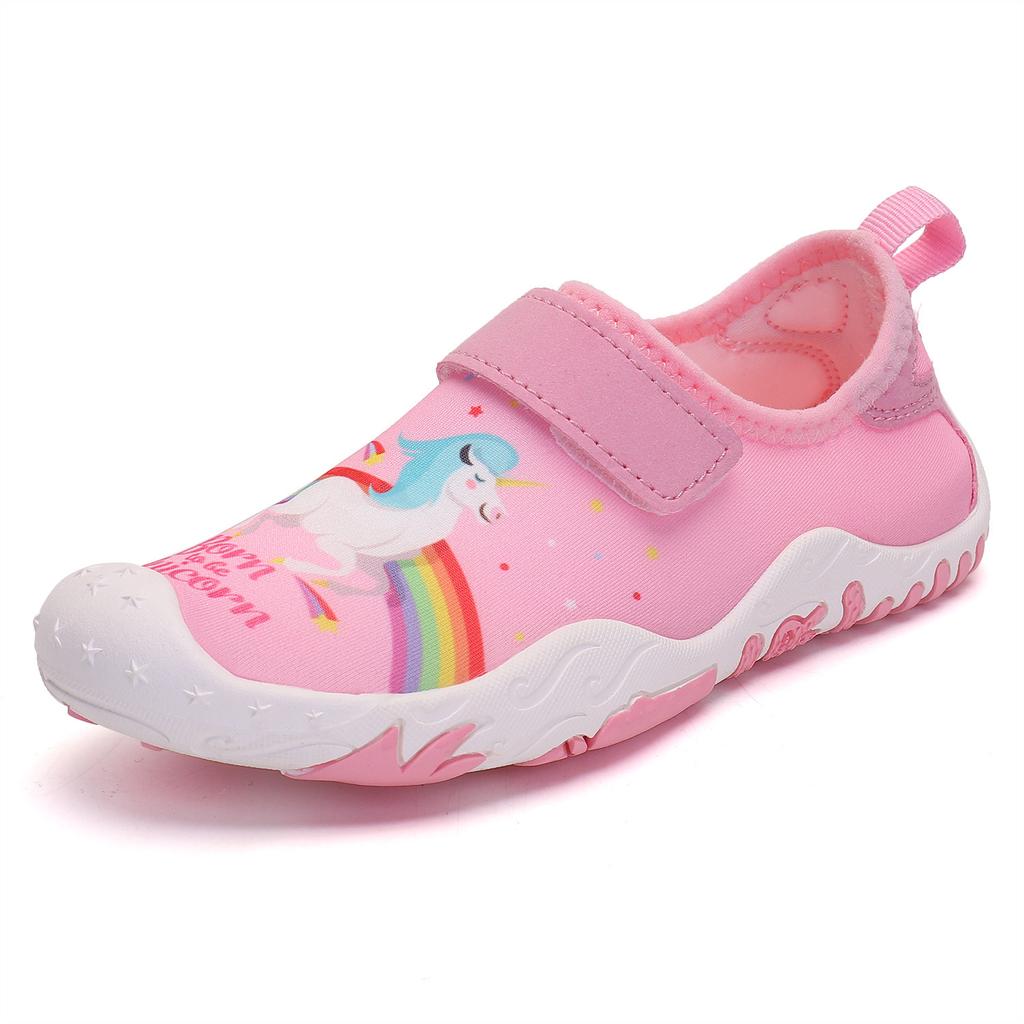 New platform beach shoes children's unicorn creek shoes snorkeling diving shoes swimming shoes barefoot skin soft shoes
