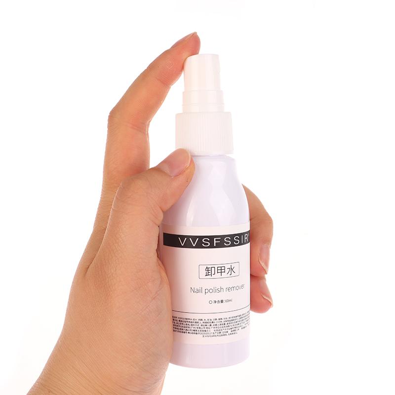 60Ml Spray Type Nail Uv Gel Polish Burst Magic Remove Gel Liquid Surface Layer Acrylic Clean Degreaser For Nails Surface Clean
