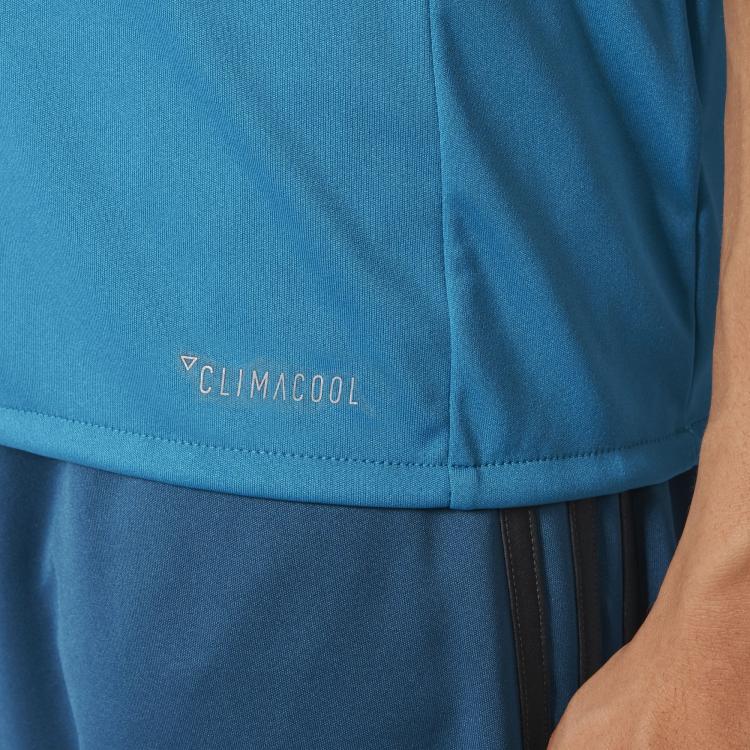 Adidas Real Madrid 2017-18 Round Neck Fashion Soft Sports Short Sleeve Football Shirt Men Tops BR3539