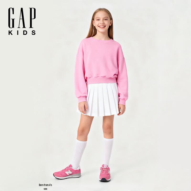 Gap Girls  Ribbed Crew Neck Sweatshirt L