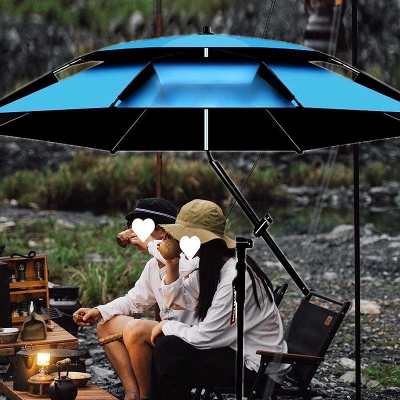 Universal Heavy-Duty Outdoor Fishing Umbrella – Large, Thickened Sunshade & Rain Protection