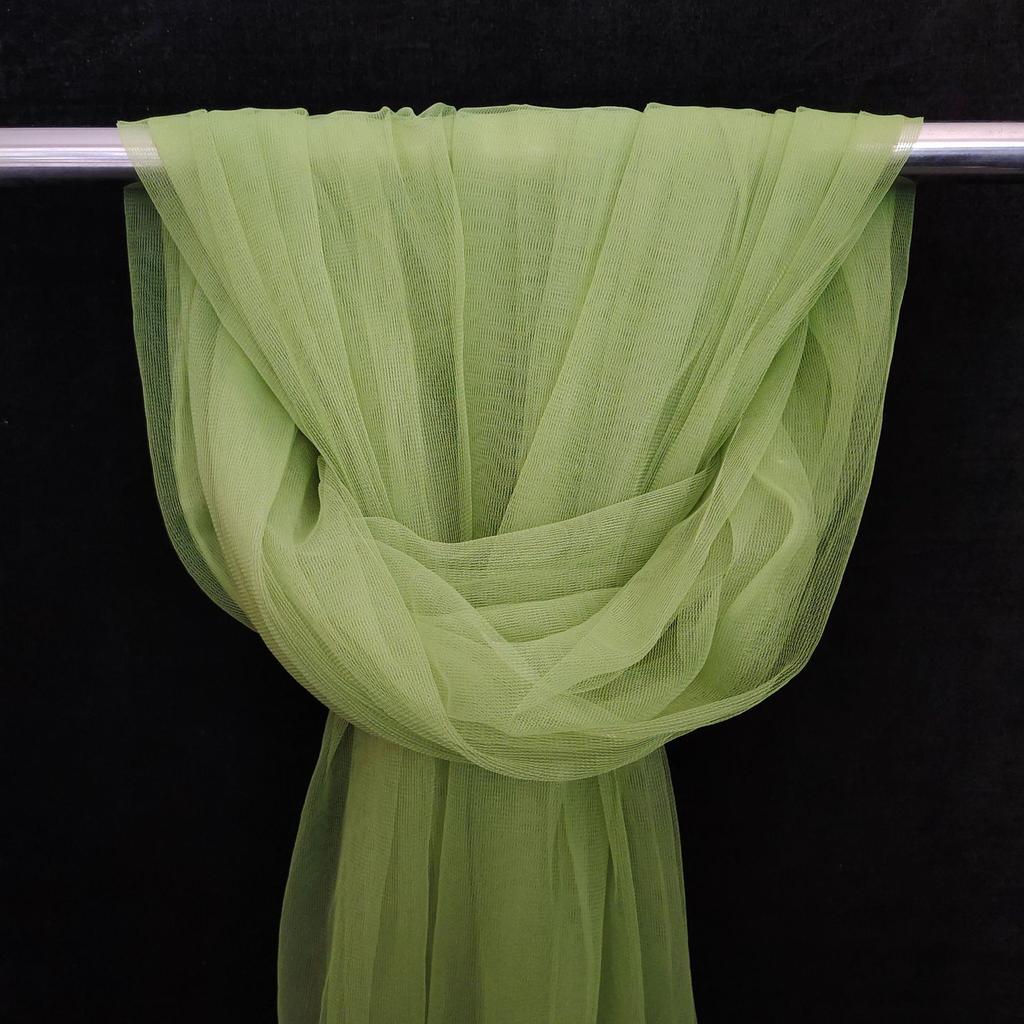 Tulle background Curtain, Organza Tulle Fabric Used for Wedding Party Decoration, Baby Birthday Diy Hand-made Fabric.