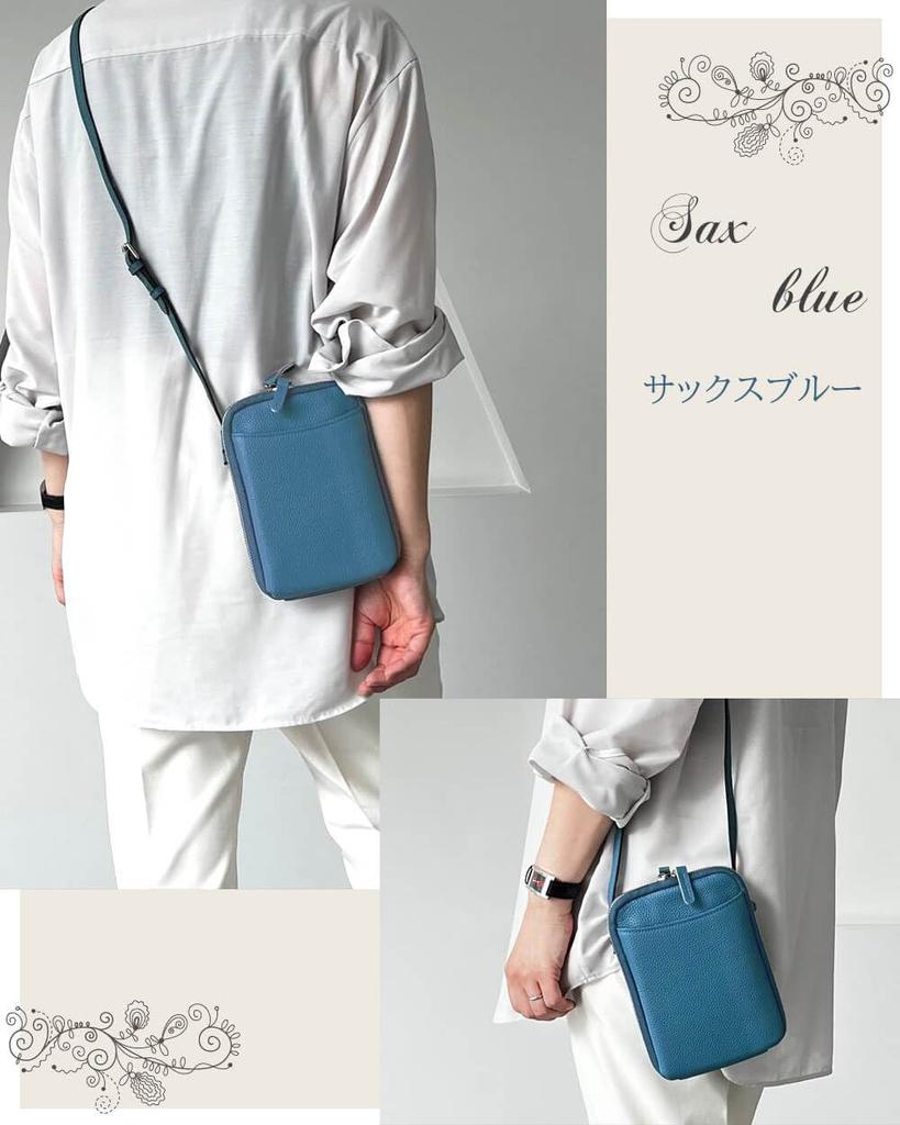 Calf Genuine Leather Smartphone Shoulder Bag Large Lightweight Cute Smartphone Pouch Smartphone Pochette Crossbody Smartphone Shoulder [ishly]