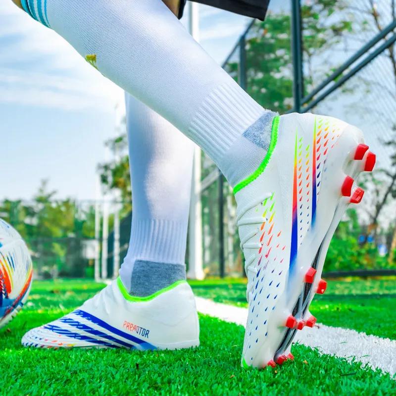 Männer Fußballschuhe Original Fußballschuhe Sneaker Feld Casual Gras Training Komfortable Spiel Sportswear Stollen Fußballschuhe