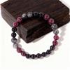 Elastic Beaded Hand Chain With Mixed Stone And Resin Suitable For Any Occasion