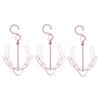 Creative Windproof Shoe Rack Double Hooks Balcony Drying Organizer Multi-Functional Storage Hanger Clothes Durable Space Saving