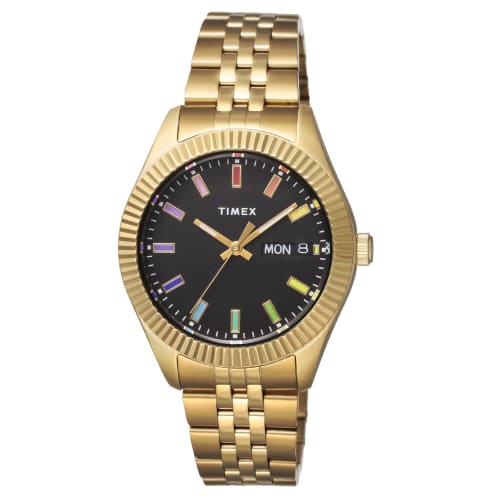

TIMEX Watch TW2V61800 Unisex Legacy Gold Black