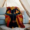 boxing Theme Printed Blanket,Perfect for Couch, Bed, Travel & Outdoor Use | Machine Washable, Cozy & Durable.