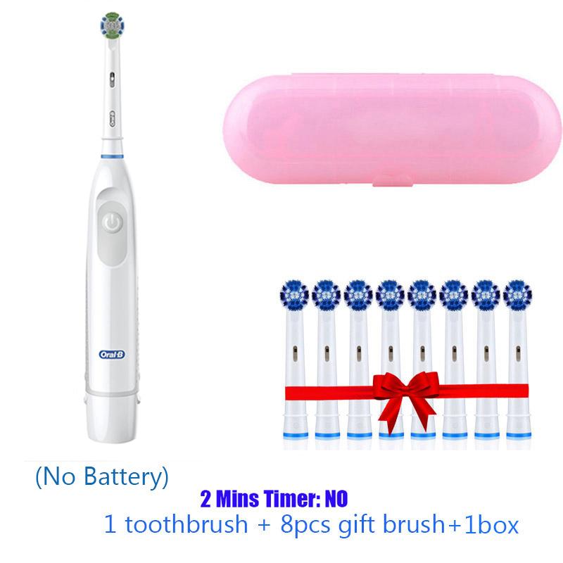 Oral B Electric Toothbrush Rotary Type Precise Clean Adults Germany DB5010 Tooth Brush No Battery 8 Extra Gift Brush Heads