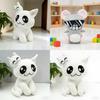 Mewgenics Plush White Cat Ghost Toy With Pp Cotton For Collectible Decor