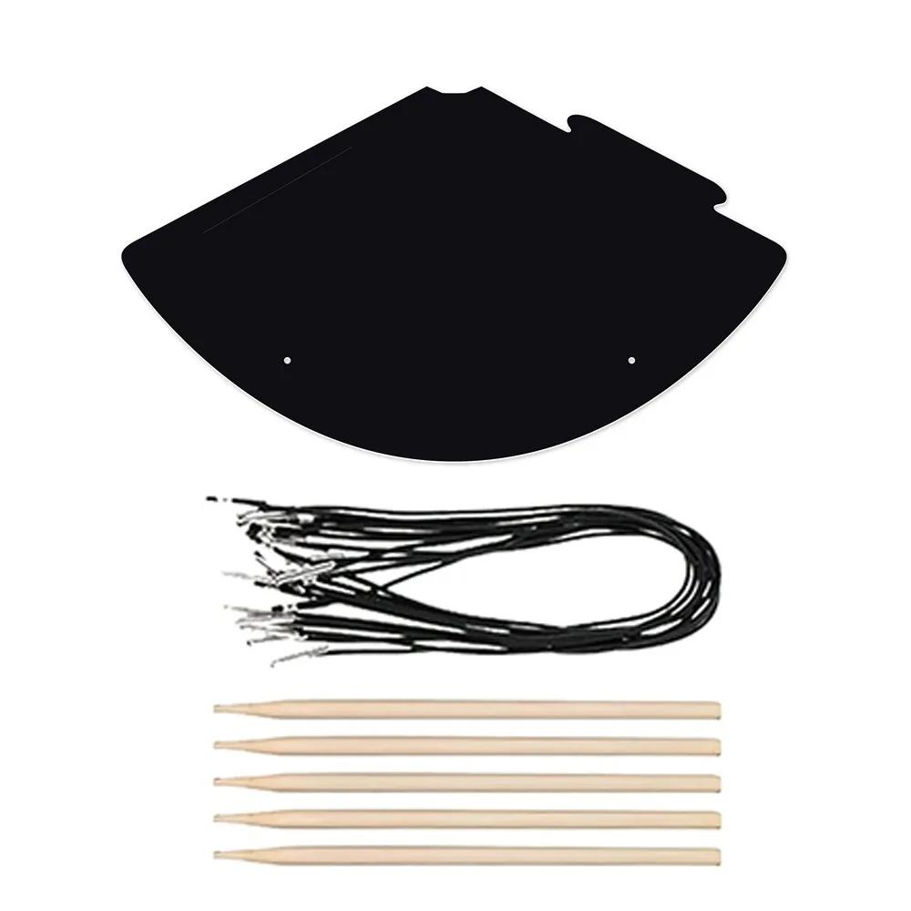 

12pcs Colorful Scratch Painting Paper Hat Festival Blessing Graffiti Birthday Hat Foldable Triangular Hats Children/Adults