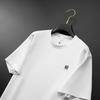 Dibenze Men's Plus Size Cotton Blend Short-Sleeve T-Shirt