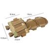 Tactical Helmet Battery Pouch MK2 Helmet Battery Pack Helmet Counterweight Pack Helmet Accessory For Airsoft Hunting Outdoor