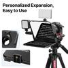 Ulanzi RT02 Teleprompter Universal Prompter Câmera DSLR Smartphone Tablet Laptop Teleprompter Transmissão ao Vivo Gravação de Vídeo
