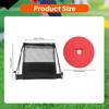 10 Flat Cone Markers for Sitting And Practicing Soccer.