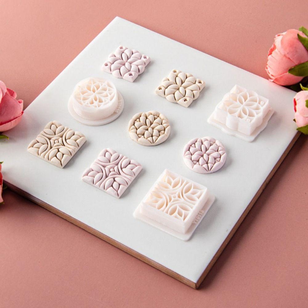 3D Clay Cutter Mold Soft Pottery Jewelry Making Mold Pendant Cutting Die Jewelry Making