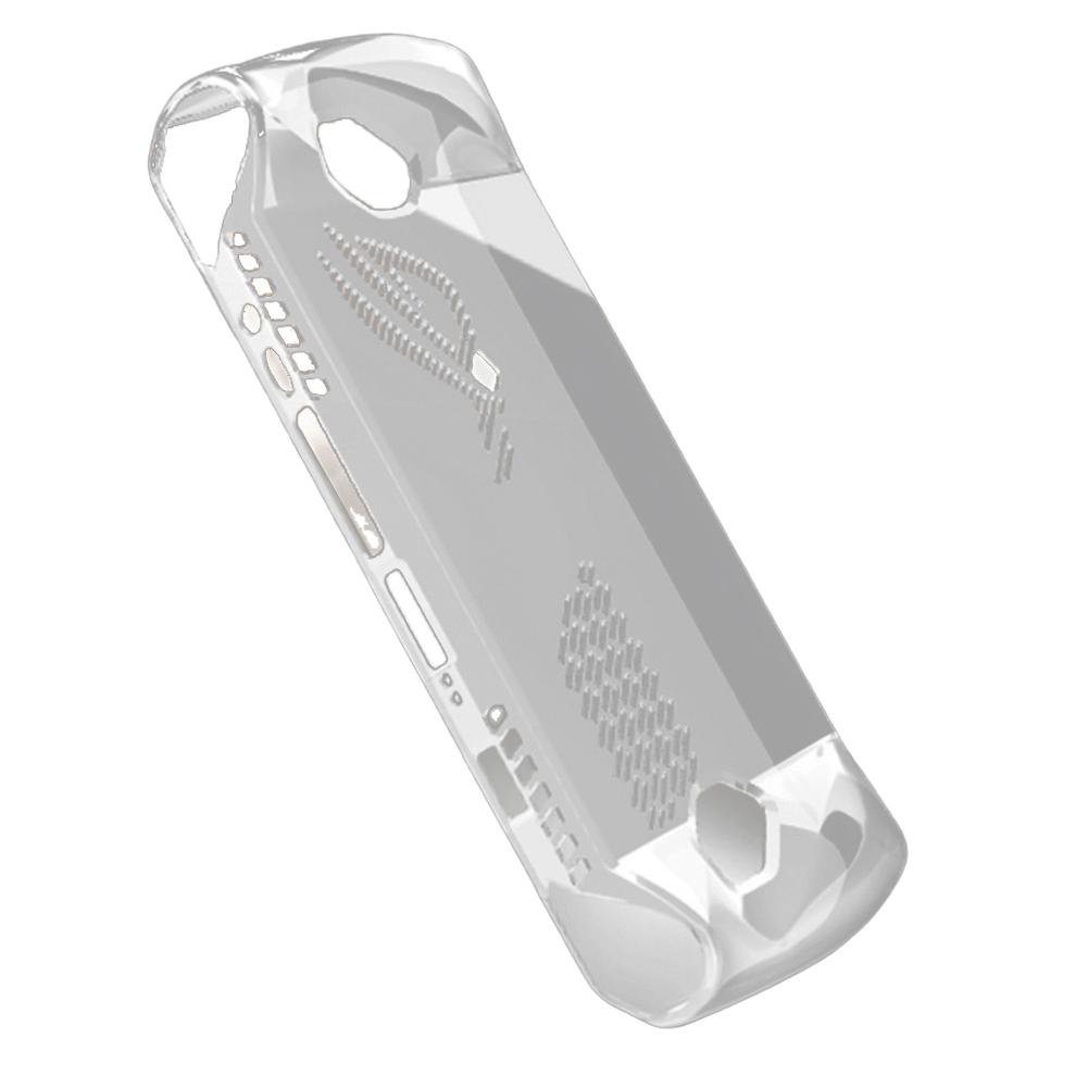 

Защитный чехол для консоли Мягкий защитный чехол для консоли Прозрачная защитная крышка Нескользящий чехол для портативной игры Asus ROG Ally чёрный