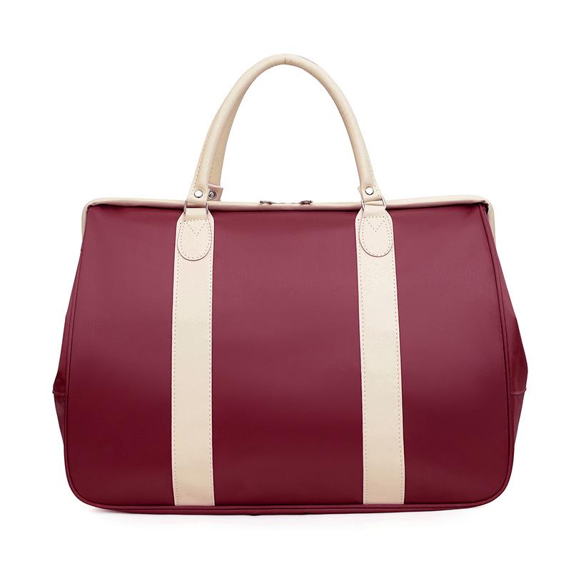 

Versatile Large Capacity Mommy Storage Handbag for Travel & Sports Small вина червоного кольору