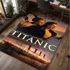 Titanic Carpet Office Decorative Carpet For Living Room Bedroom Door Mat Floor Rug Computer Chair Area Rug