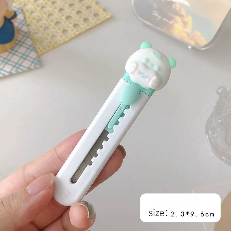 Cartoon Practical Art Knife Mini Student Stationery Envelope Express Unboxing Knife Office and Student Supplies