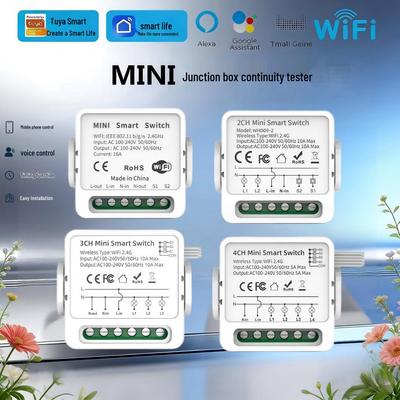 Tuya WiFi Smart Switch Disconnector with App & Voice Control Timer