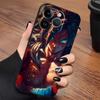 Dragon Ball Anime Cool Son Goku Black Soft Phone Cover Case for iPhone 18 7 8 15 16 14 Plus XR 17Air 13 12 11 17 Pro Max XS Max